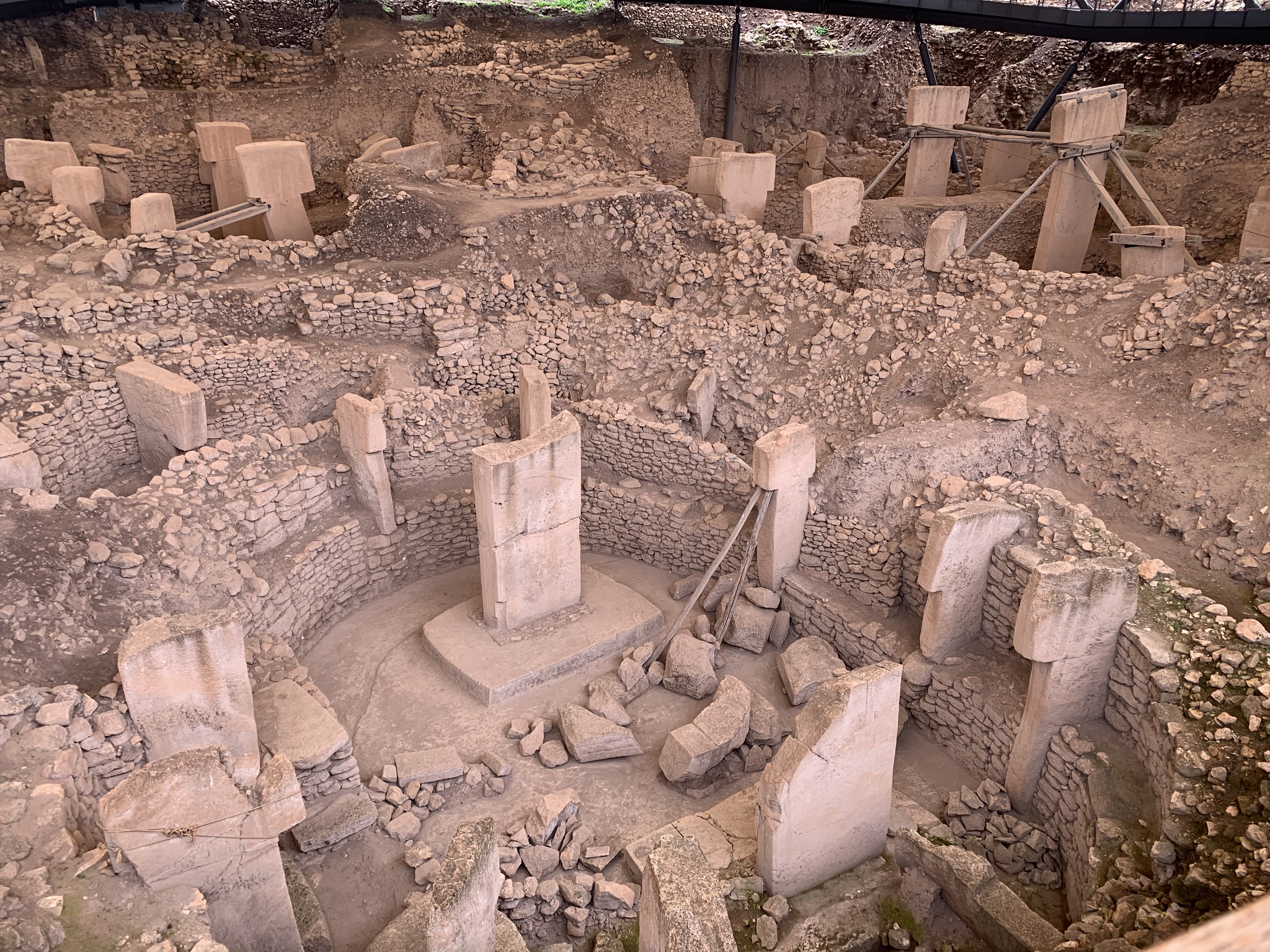 Göbekli Tepe T-pillars, southeastern Turkey